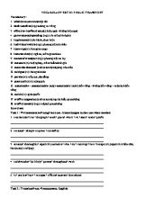 Luyện thi IELTS - Vocabulary set 35 Public transport
